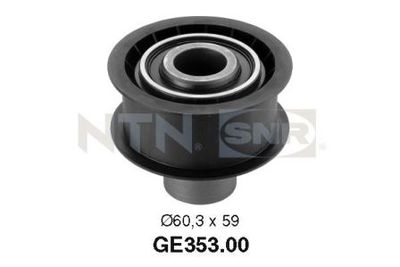 Deflection/Guide Pulley, timing belt SNR GE353.00