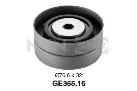 SNR GE355.16 Deflection/Guide Pulley, timing belt