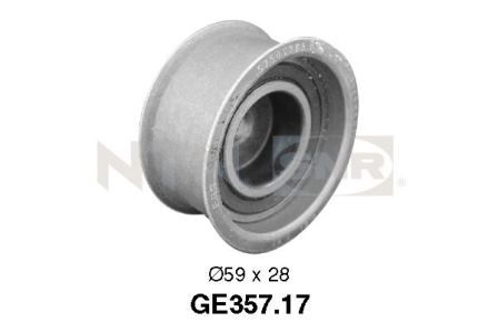 SNR GE357.17 Deflection/Guide Pulley, timing belt