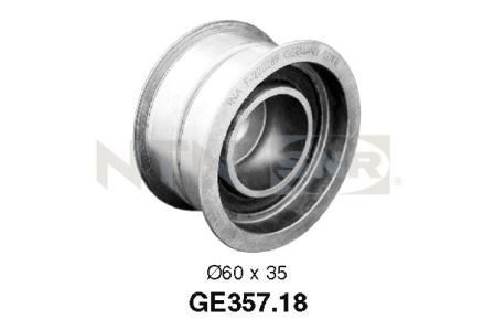 SNR GE357.18 Deflection/Guide Pulley, timing belt