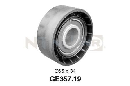 SNR GE357.19 Deflection/Guide Pulley, timing belt