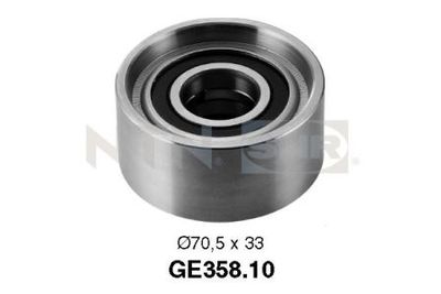 Deflection/Guide Pulley, timing belt SNR GE358.10