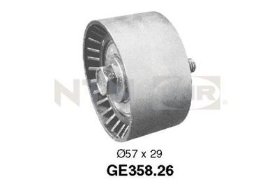 Deflection/Guide Pulley, timing belt SNR GE358.26
