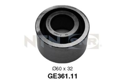 Deflection/Guide Pulley, timing belt SNR GE361.11