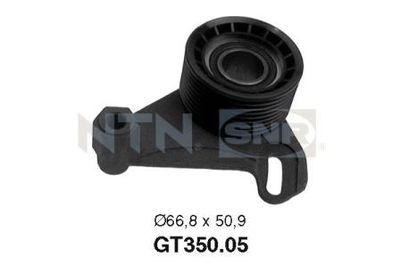 Tensioner Pulley, timing belt SNR GT350.05