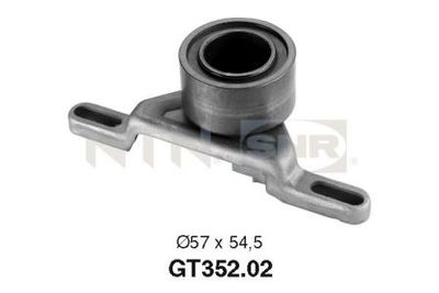 Tensioner Pulley, timing belt SNR GT352.02