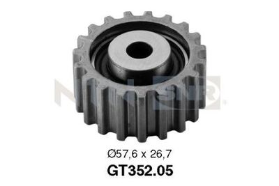 Tensioner Pulley, timing belt SNR GT352.05