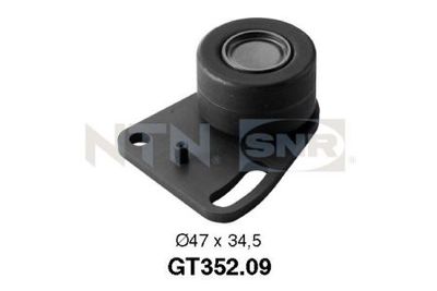 Tensioner Pulley, timing belt SNR GT352.09