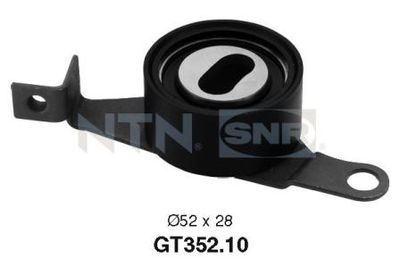 Tensioner Pulley, timing belt SNR GT352.10