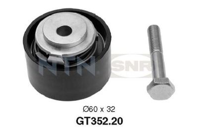 Tensioner Pulley, timing belt SNR GT352.20
