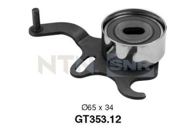 Tensioner Pulley, timing belt SNR GT353.12