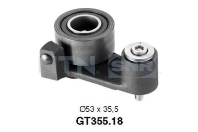 Tensioner Pulley, timing belt SNR GT355.18