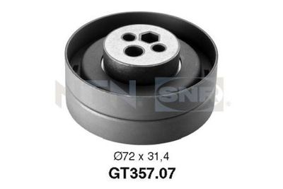Tensioner Pulley, timing belt SNR GT357.07