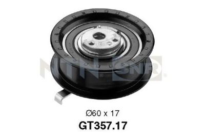 Tensioner Pulley, timing belt SNR GT357.17