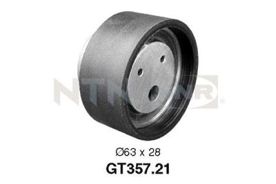 Tensioner Pulley, timing belt SNR GT357.21