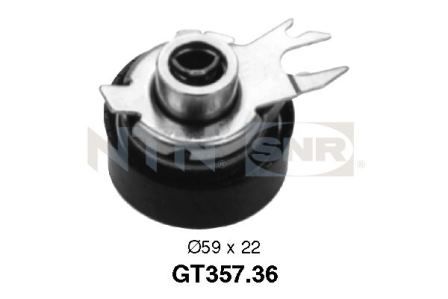 SNR GT357.36 Tensioner Pulley, timing belt