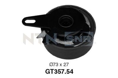 Tensioner Pulley, timing belt SNR GT357.54