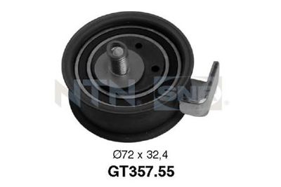 Tensioner Pulley, timing belt SNR GT357.55