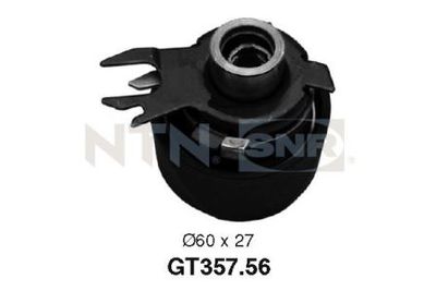 Tensioner Pulley, timing belt SNR GT357.56