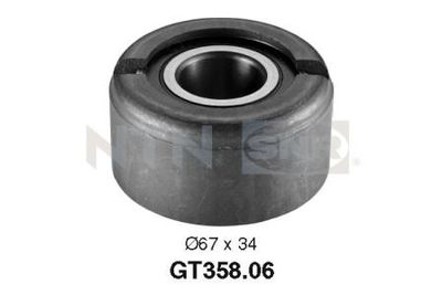 Tensioner Pulley, timing belt SNR GT358.06