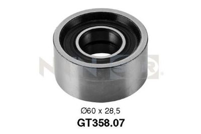 Tensioner Pulley, timing belt SNR GT358.07