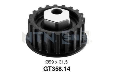 SNR GT358.14 Tensioner Pulley, timing belt