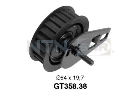 SNR GT358.38 Tensioner Pulley, timing belt