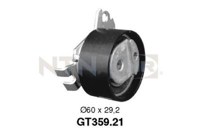 Tensioner Pulley, timing belt SNR GT359.21