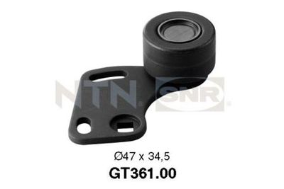 Tensioner Pulley, timing belt SNR GT361.00