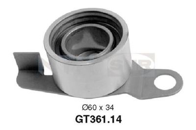 Tensioner Pulley, timing belt SNR GT361.14
