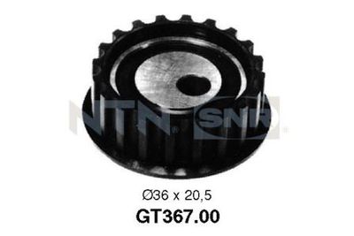Tensioner Pulley, timing belt SNR GT367.00