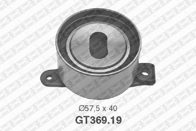 Tensioner Pulley, timing belt SNR GT369.19