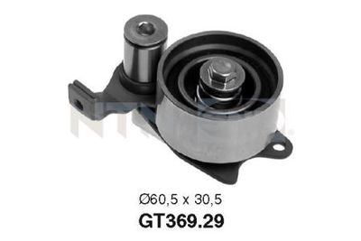 Tensioner Pulley, timing belt SNR GT369.29