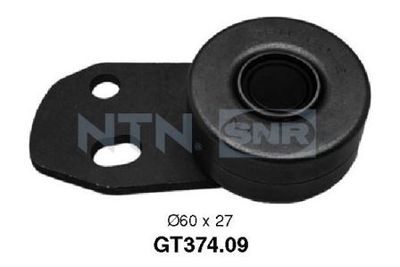 Tensioner Pulley, timing belt SNR GT374.09
