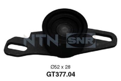 Tensioner Pulley, timing belt SNR GT377.04