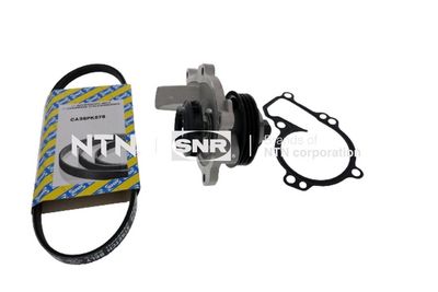 Water Pump + V-Ribbed Belt Kit SNR KAP859.470