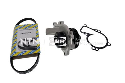 Water Pump + V-Ribbed Belt Kit SNR KAP859.471