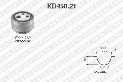 Timing Belt Kit SNR KD458.21