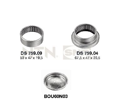 SNR KS559.02 Bushing, axle beam