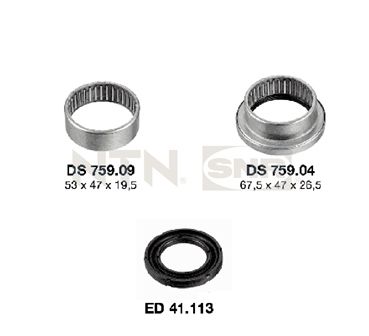 SNR KS559.03 Bushing, axle beam
