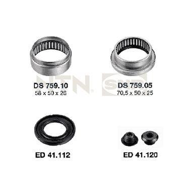 SNR KS559.05 Bushing, axle beam