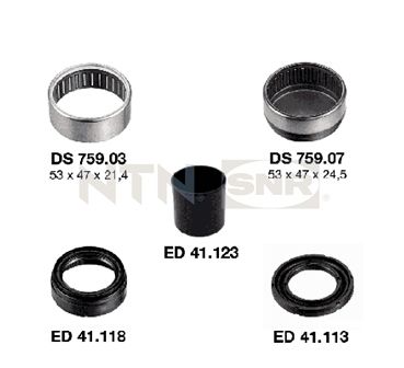 SNR KS559.06 Bushing, axle beam