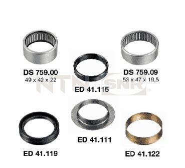 SNR KS559.08 Bushing, axle beam