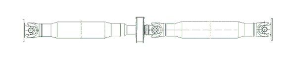 SPIDAN GKNP20013 Propshaft, axle drive