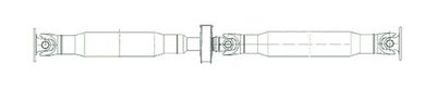 Propshaft, axle drive SPIDAN GKNP20013