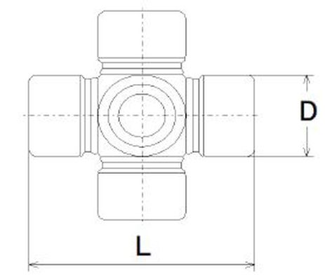 SPIDAN U 125 Joint, propshaft