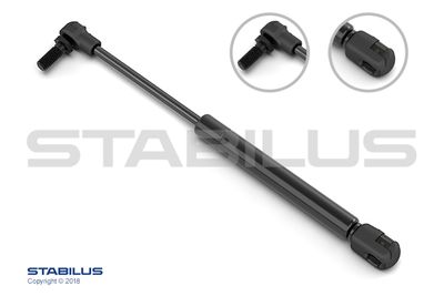 Gas Spring, convertible top STABILUS 1667BK