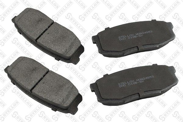 STELLOX 000 018B-SX Brake Pad Set, disc brake