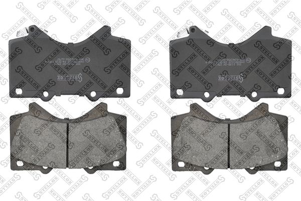 STELLOX 000 019B-SX Brake Pad Set, disc brake