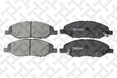 Brake Pad Set, disc brake STELLOX 000 020B-SX